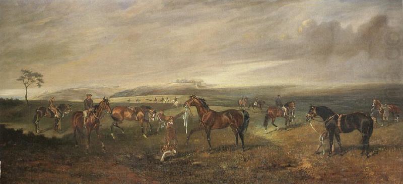 James Lynwood Palmer Riding Out on the Kingsclere Gallops china oil painting image